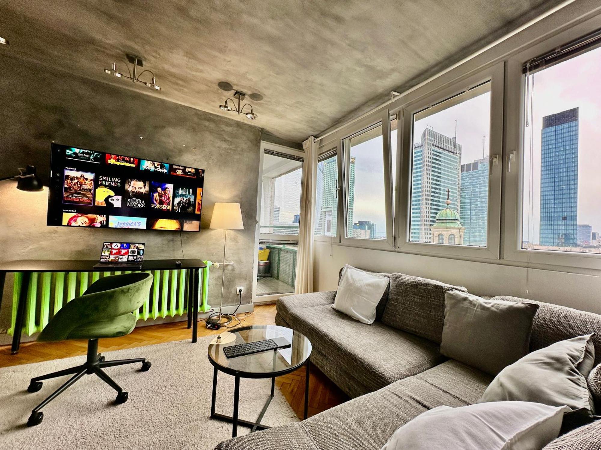 Palace 2 Wifi 600 Mbs 55'Tv Netflix Hbo 2Xmetro Appletv Warsaw Exterior photo